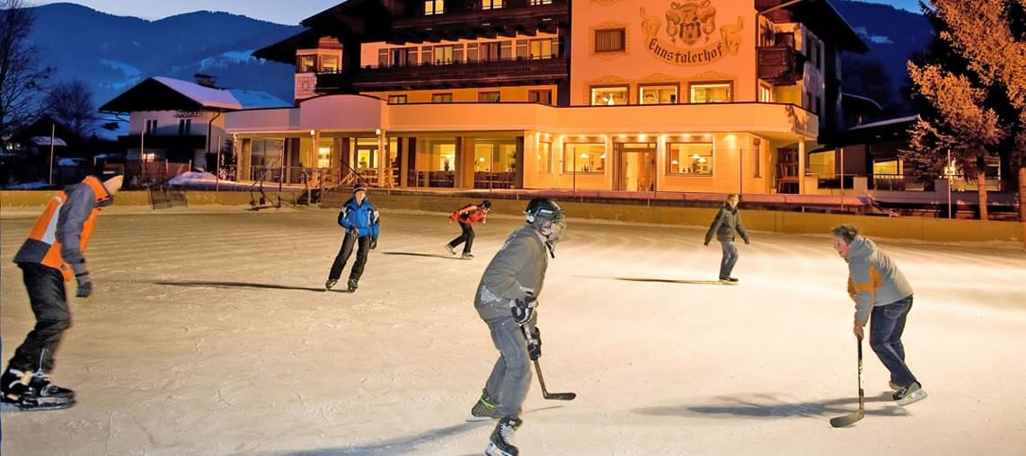 Eislaufplatz beim Schullandheim