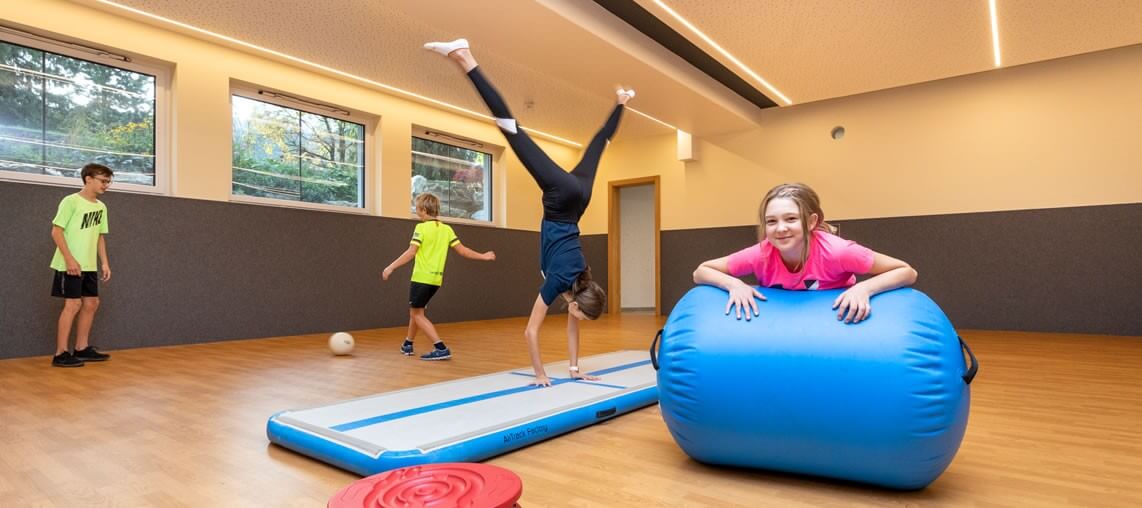 Sporthalle im Jugendgästehaus