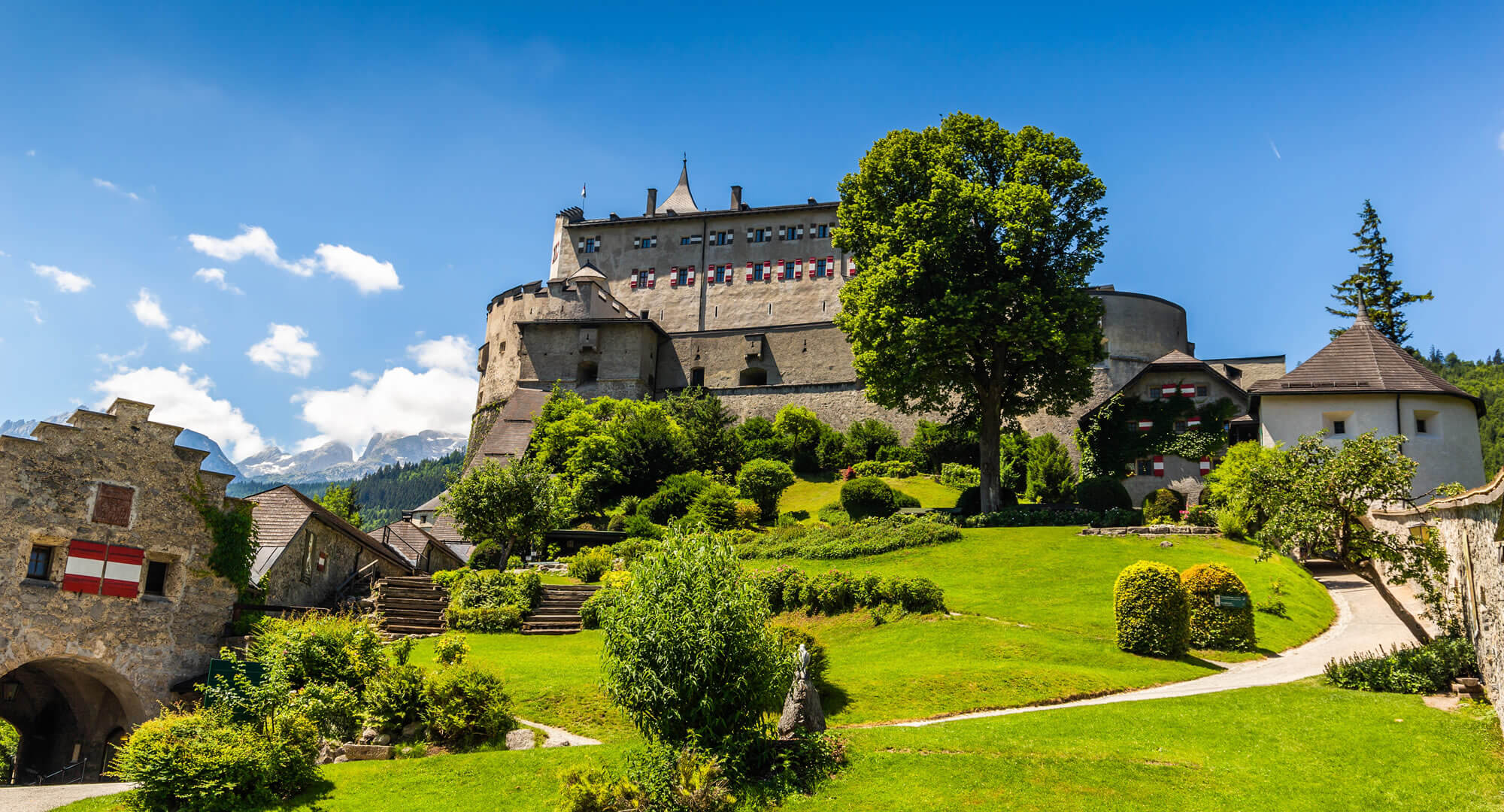 Die Burg Hohenwerfen © shutterstock.com