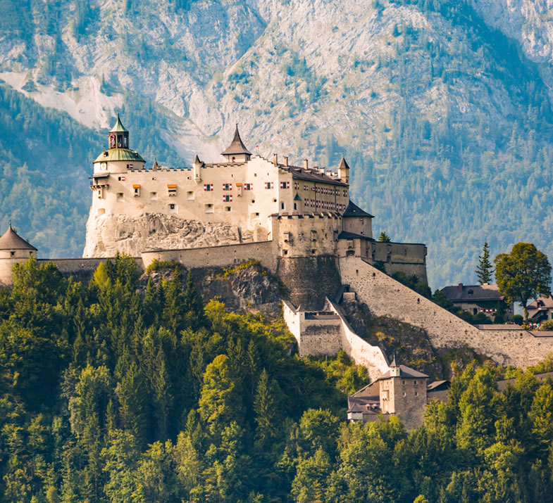 Burg Hohenwerfen im Salzburger Land
