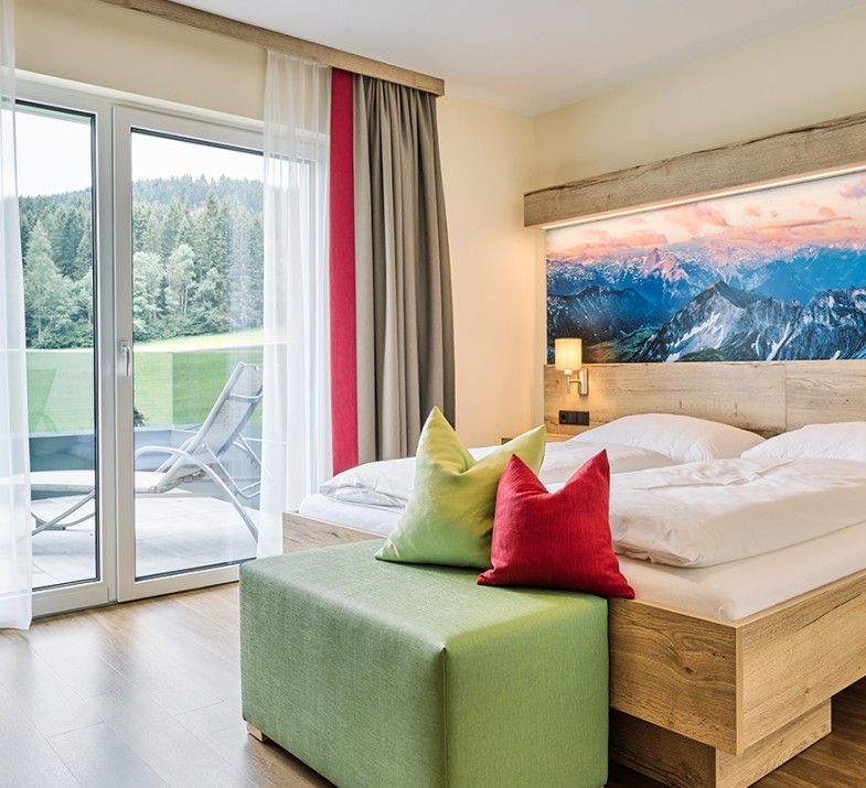 Doppelzimmer mit Terrasse im Neubau